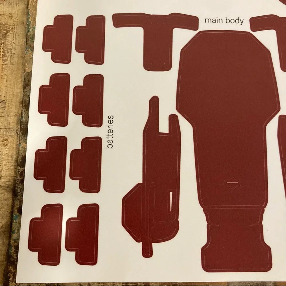 DJI Mini 2 Solid Burgundy Skin By Mightyskins